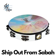 Remo TA-9210-00-23 Praise Tambourine, Ruach Spirit, 10" (Remo Tambourine / TA92100023 / TA9210-0023)