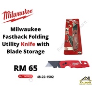 [HOT ITEM]MILWAUKEE FASTBACK FOLDING UTILITY KNIFE WITH BLADE STORAGE 48-22-1502