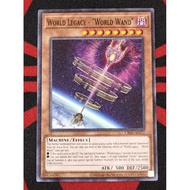 YUGIOH KONAMI CR02-AE177 World Legacy - "World Wand" (Common)