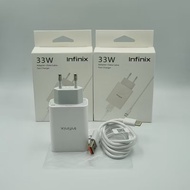 Infinix 33W 180W Charger (c to c) Original Quality Fast Charging USB Type C Cable