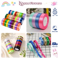 Silk Ribbon Width 2Cm * 22Yards Used for Bouquets, Gift Tying, Decoration