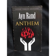 Anthem By: Ayn Rand.