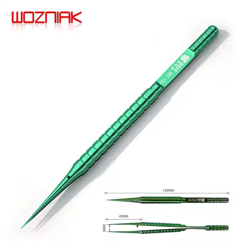 BST German Seiko Nonmagnetic Titanium Alloy Precision Repair Tweezers Mainboard Chip IC BGA Flying W