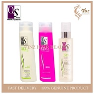 QS (3D5 + 3D23 + 3D71) Shampoo Set For Oily & Hair Loss
