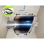 titanium Exhaust Tip car Exhaust Tip pipe