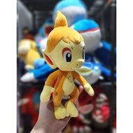 Pokemon Chimchar teddy bear (Hikozaru) American stamp like new, 2hand pokemon bear