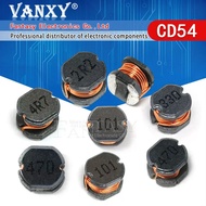 20pcs CD54 SMD power Inductor 1R 1R5 2R2 3R3 4R7 6R8 1 1.5 2.2 3.3 4.7 6.8 10 15 22 33 47 68 101 221
