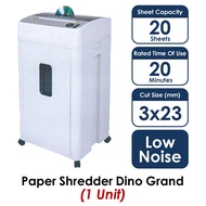 PAPER SHREDDER  DINO GRAND (Cross Cut) Heavy Duty Office / Home use