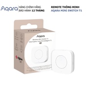 Nút bấm điều khiển không dây Aqara Wireless Mini Switch T1 WB-R02D- Hàng Chính Hãng - Điều khiển 3 t