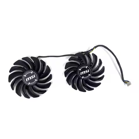 2pcs 87MM PLD09210B12HH 4Pin Graphics card fan for MSI ARMOR RX470 RX 480 RX570 RX580 Graphics Video