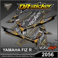 2056 Sticker Striping Fizr - Striping Variasi Yamaha FizR Desain Racing