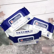 W.2.B 75% Alcohol Wipes Wet Tissue, Antibacterial wipes(80pcs)