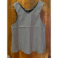 G 2000 Woman Preloved Checkered Tank Top