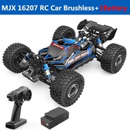 Jdddd【มีของในสต็อก】รถ Mjx 16207 16208 16209 16210 1/16รถ RC ไร้แปรง2.4G 4WD ควบคุมออฟโรดความเร็วสูง6
