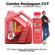 Combo Set Gearbox Service CVT8EF JVAutolube For All CVT Transmission