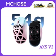 MCHOSE AX5V2 three mode magnesium alloy wireless game mouse, PAW3950, double 8K rate of return, 4200
