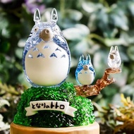 (代購)日本Beverly 宮崎駿 Totoro 吹陶笛的龍貓立體透明水晶拼圖 Sound of Ocarina Crystal Puzzle 65片