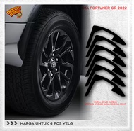 Stiker Velg Fortuner GR TRD Cutting Sticker Untuk 5 Velg