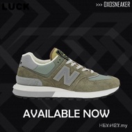 ZSNP LAL JJTU ~ Stone Island x 574 Legacy 'Green' NB574 U574LGST NB Sneakers Men Women Shoes