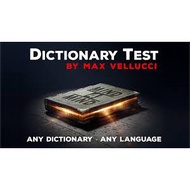 Max Vellucci – Dictionary Test (Digital download)