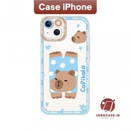 IPhone 16 11 Pro Max 12 13 14 15 Plus XS XR 6+ 7+ 8 Capybara 02 Transparent Protective Case