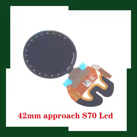 For Garmin Approach S70 Smartwatch LCD Display Touch Screen 42mm LCD Panel Glass Full Assembly Repai