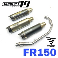 Project79 Exhaust VOGE FR150 Ekzos Tabung Muffler FR 150 Full System Stainless Steel Accessories Mot