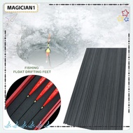MAGICIAN 10pcs Fishing Float Drifting Feet, Carbon 60cm Floats Buoy Material,  Style Drift Tail Tack