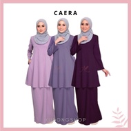 SALE 🔥 Baju Kurung Riau Plain Basic Caera Plus size 34 - 60 Purple Lilac Smokey Purple Dark Purple