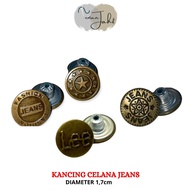 Jeans Buttons Levis Buttons per 12 pcs