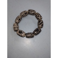 Crystal Bracelet Dzi Agate