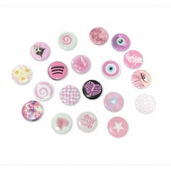 Button pin | Pin y2k | Aesthetic Button Pin | Bags Pin | Pink Series