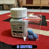 TERLARIS...!!! Paket Ecer 3 Pil Herbal Warna Biru WBian Li Original 100mg