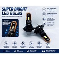 Upgrade H7 LED Headlight Bulb 6500K Cool White  1:1 Mini Size | CANBUS Ready | Plug & Play | Long Li