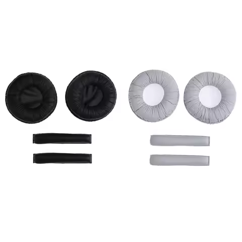 1 Pairs Ear Pads High Elasticity with Headband Headphone Earpads Replacement Earpads Case Accessorie
