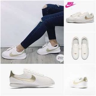 Nike Cortez Basic SL 白底鉑金勾 鐵牌 阿甘鞋 海外限定款