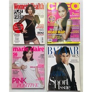 Fashion Magazine Thailand Women's Health Harper's Bazaar Men Cleo Marie Claire A Collection Of Books