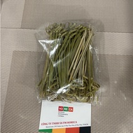 tăm xiên tre trang trí (bịch 100 cái) decor hoa quả Cocktail [nhiều màu] hình tim tròn nơ đủ màu dài