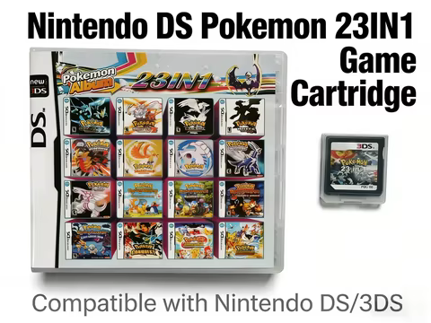 23 in 1/468 in 1 MULTI CART Super Combo Video Games Cartridge Card Cart for DS NDS 3DS XL 3DSXL 2DS 