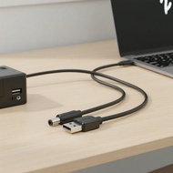 Vention USB A to DC 5.5mm Jack 28AWG Power Cable for USB Hub, Mini Fan, and Table Lamp Vention Kabel
