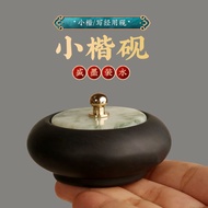 Jade Small Inkstone Small Inkstone Small Regular Calligraphy Dedicated with Lid Raw Stone Material H