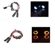 LED Light Headlight for 1/10 RC Crawler Car Axial SCX10 Jeep Wrangler