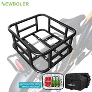 Rear Bike Basket Bicycle Cargo Rack Bag Large Capacity Fron E-Bike Basket Bike Baskets Rear Rack  fo