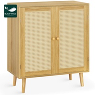 Rattan Storage Rattan Factory Wholesale Living Room Locker Cabinet Cross-Border Storage Board Furnit