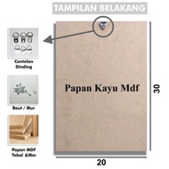 Hiasan Dinding Poster MDF / Dekorasi Dinding PETA Indonesia