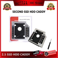 HDD Caddy 12.7 mm SATA SSD Caddy Converter HDD Universal Plastic Iron Durable For Laptop