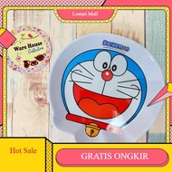 COD 9" inch DORAEMON FACE MELAMINE PLATE PCS/ - FACE PLATE