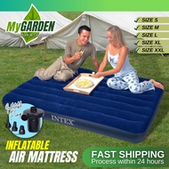 MYGARDEN INTEX 5 Size Inflatable Air Mattress Tilam Angin Single Intex Air Bed Camping Bed Foldable 