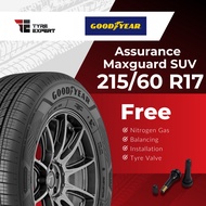 215/60R17 GOODYEAR Assurance MaxGuard SUV (With Delivery/Installation) tyre tayar