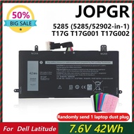 7.6V 42Wh J0PGR Laptop Battery Replacement for Dell Latitude 12 5285 5290 2-in-1 T17G 0J0PGR JOPGR X